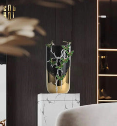 Maison Couture - Bình Hoa Đá Quý Allure Opulance Vase "The Habsburg Treasure" H43-CẬU HAI HOME DECOR