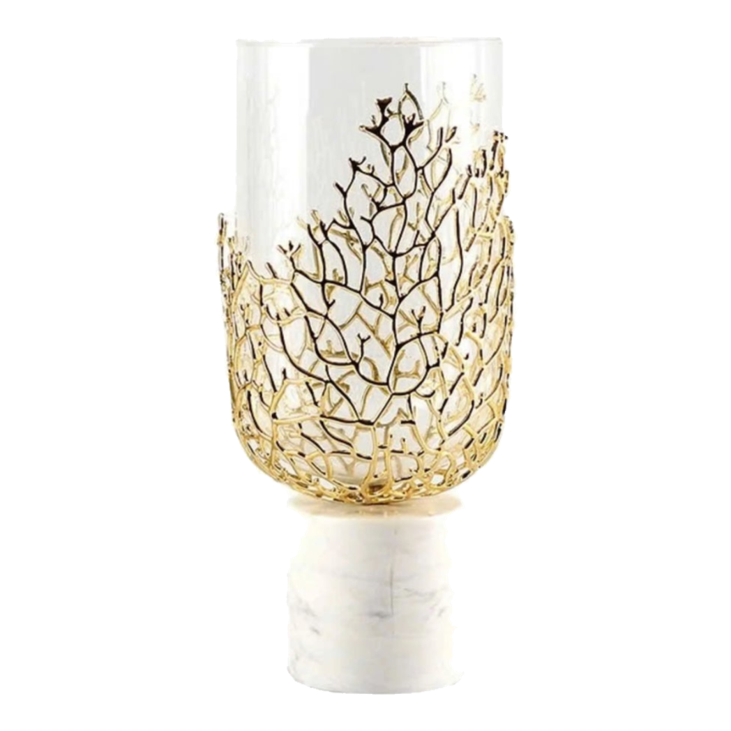 Maison Couture - Bình Hoa Goblet Marble Coral H35