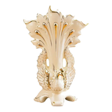 Maison Couture - Bình Hoa Khổng Tước Sứ Ngọc Cao Cấp Impérial Paon Empress Fan 33x48