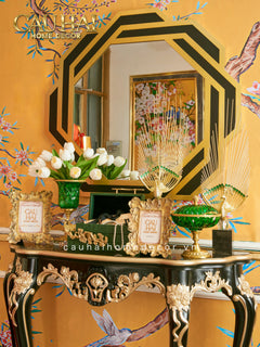 Maison Couture - Bình Hoa Pha Lê Brasson Papillon Emerald H30-BÌNH HOA-CẬU HAI HOME DECOR