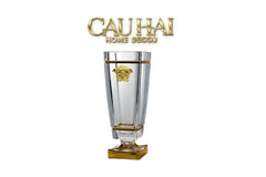 Maison Couture - Bình Hoa Pha Lê V Class Critalleries Obelish Meduse Vase H36x11 M13.5-CẬU HAI HOME DECOR