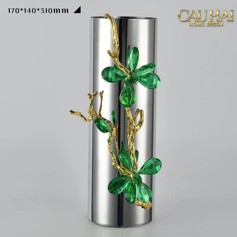 maison-couture-binh-hoa-platium-da-pha-le-emerald-metallique-aurum-branche-17x14x31-binh-hoa-cau-hai-home-decor-10 - CẬU HAI HOME DECOR