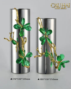 maison-couture-binh-hoa-platium-da-pha-le-emerald-metallique-aurum-branche-17x14x31-binh-hoa-cau-hai-home-decor-5 - CẬU HAI HOME DECOR