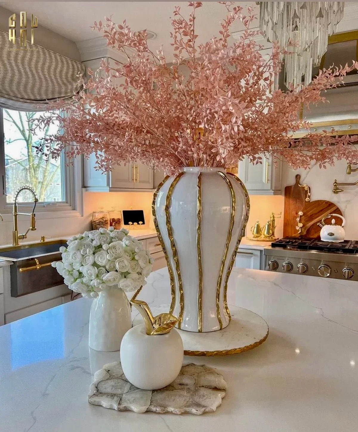 Maison Couture - Bình Hoa Porcelain Atelier Flynn H60-CẬU HAI HOME DECOR