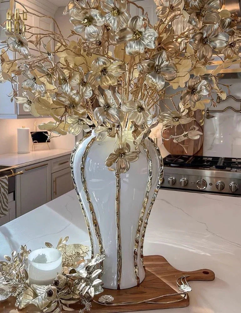 Maison Couture - Bình Hoa Porcelain Atelier Flynn H60-CẬU HAI HOME DECOR