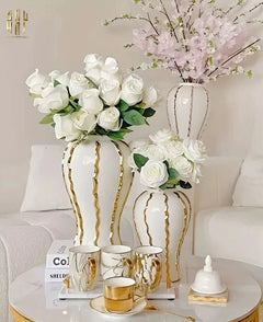 Maison Couture - Bình Hoa Porcelain Atelier Flynn H60-CẬU HAI HOME DECOR