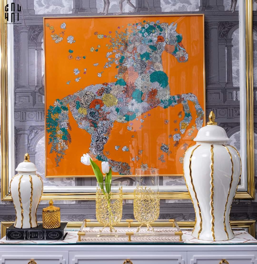 Maison Couture - Bình Hoa Porcelain Atelier Flynn H60-CẬU HAI HOME DECOR
