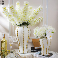 Maison Couture - Bình Hoa Porcelain Atelier Flynn H60-CẬU HAI HOME DECOR