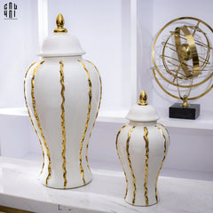 Maison Couture - Bình Hoa Porcelain Atelier Flynn H60-CẬU HAI HOME DECOR