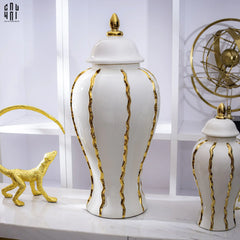 Maison Couture - Bình Hoa Porcelain Atelier Flynn H60-CẬU HAI HOME DECOR
