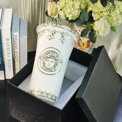 Maison Couture - Bình Hoa Sứ Tráng Men Cao Cấp V Class - Medusa Timeless Mythology 17x30.5-CẬU HAI HOME DECOR