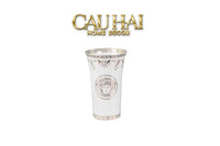 Maison Couture - Bình Hoa Sứ Tráng Men Cao Cấp V Class - Medusa Timeless Mythology 17x30.5-CẬU HAI HOME DECOR