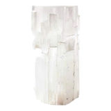 Maison Couture - Bình Hoa Thạch Anh Trắng Elite Quartz Allure Gemstone Vases H30