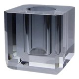 Maison Couture - Bình Lọ Hoa Pha Lê Lập Phương Savoir Ambre Cube Vase – Modern Cristalleries Block 10x10x10