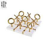 Maison Couture - Board Game - Standing Luxury Tic Tac Toe Fw25-ĐỒ CHƠI & THÚ BÔNG-CẬU HAI HOME DECOR