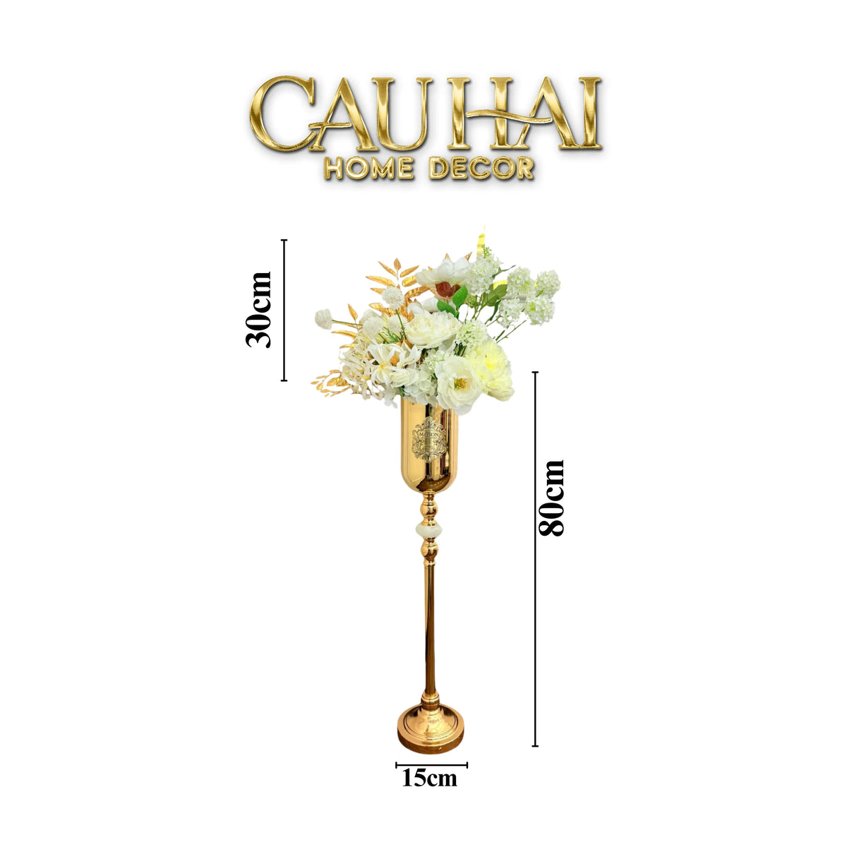 Maison Couture - Đế Cắm Hoa L’Élégance Du Rose H80-BÌNH HOA-Đối tác tại Trung Quốc theo từng đơn đặt hàng-CẬU HAI HOME DECOR
