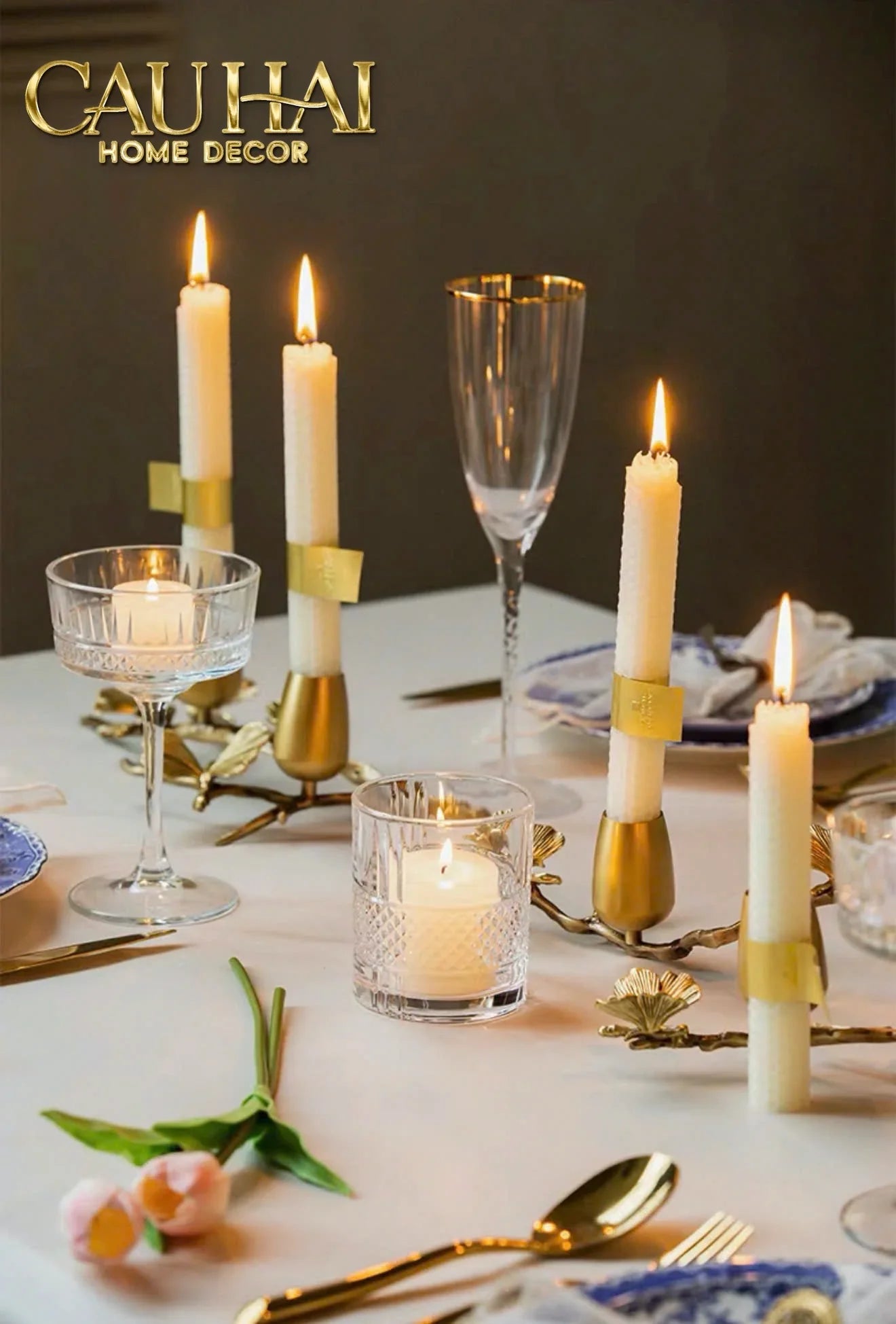 maison-couture-de-nen-nhanh-olive-bang-dong-triptique-renaissance-bloom-centerpiece-candle-holders-d44x9-de-nen-cau-hai-home-decor-2 - CẬU HAI HOME DECOR