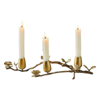 Maison Couture - Đế Nến Đồng Nhánh Olive Indira Atélier Centerpiece D44x9 - CẬU HAI HOME DECOR