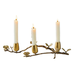 Maison Couture - Đế Nến Đồng Nhánh Olive Indira Atélier Centerpiece D44x9 - CẬU HAI HOME DECOR