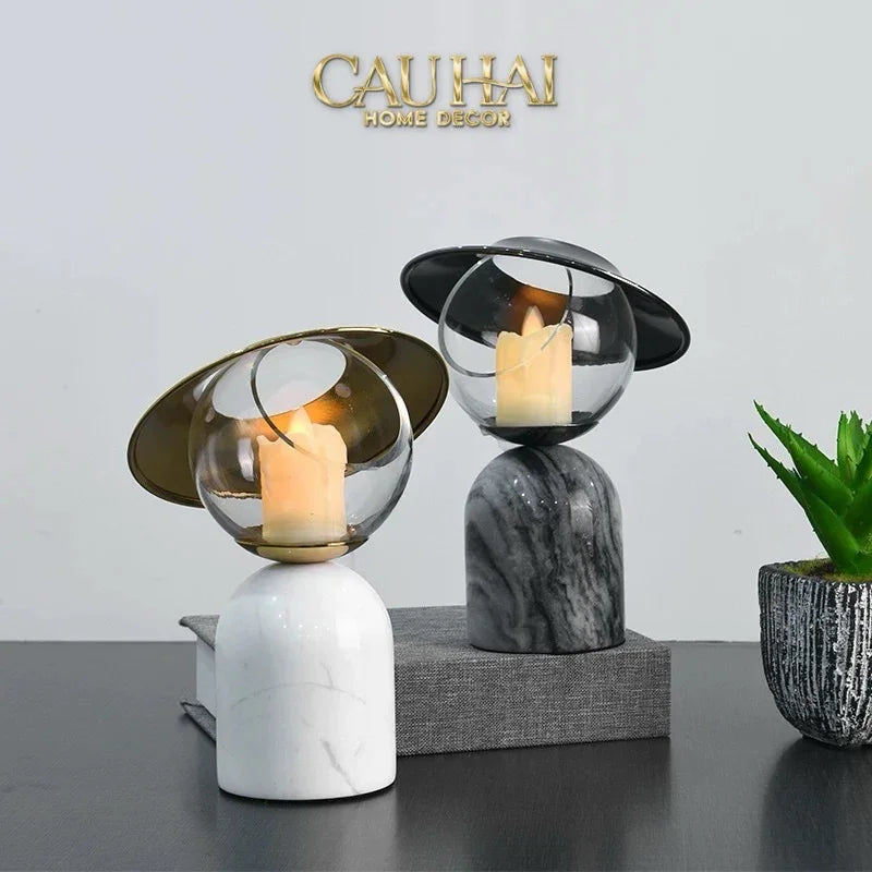 Maison Couture - Đế Nến Lady D'Or Déesse À Chapeau-CẬU HAI HOME DECOR