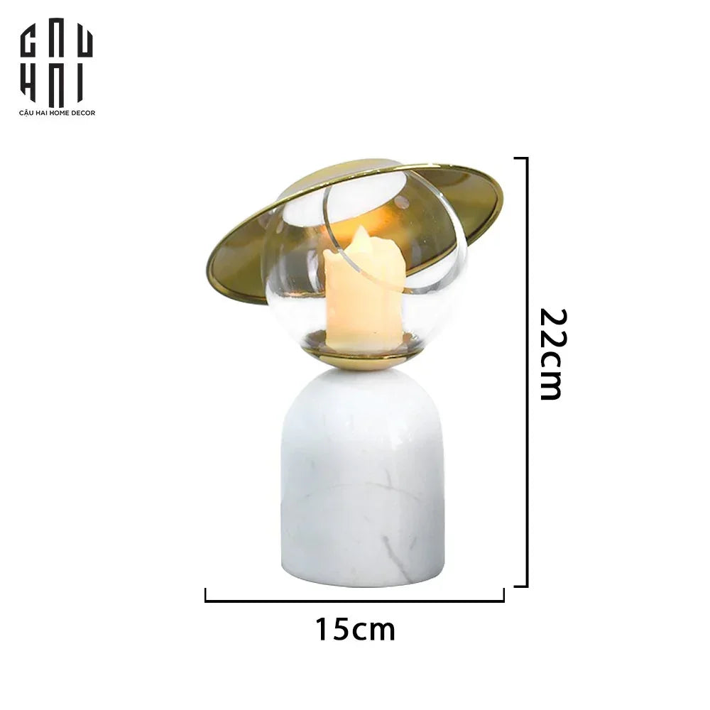 Maison Couture - Đế Nến Lady D'Or Déesse À Chapeau-CẬU HAI HOME DECOR