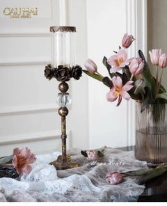 Maison Couture – Đế Nến Rustic Stephane Antique D’Or-CẬU HAI HOME DECOR
