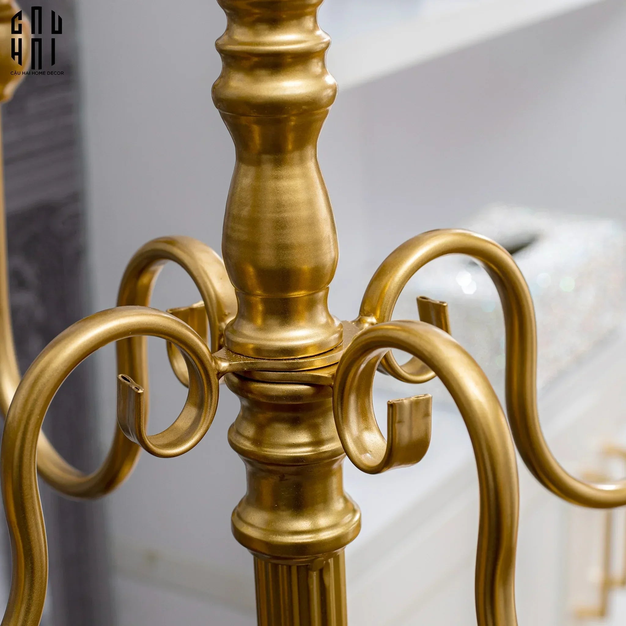 Maison Couture – Đế Nến Sàn Impérial Candelabre Baroque Éclat H122-CẬU HAI HOME DECOR