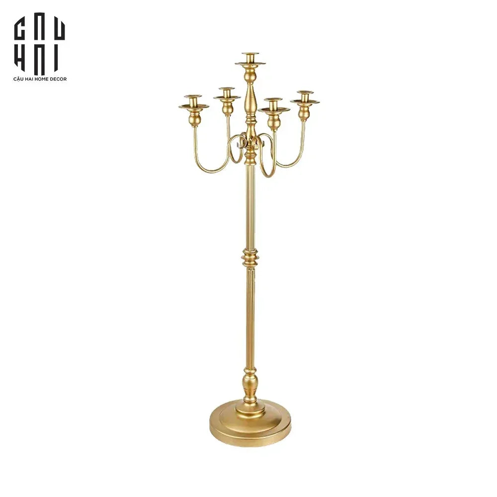 Maison Couture – Đế Nến Sàn Impérial Candelabre Baroque Éclat H160-CẬU HAI HOME DECOR
