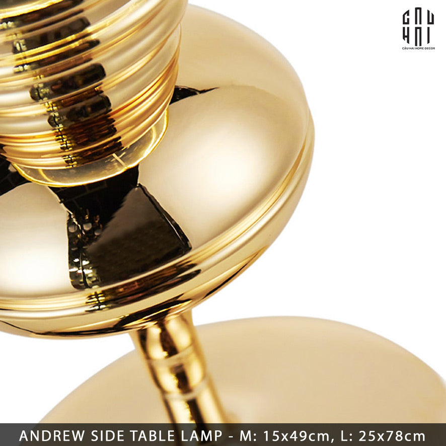 Maison Couture - Đèn Bàn Andrew Iconique Allure Métallique Gold H78-ĐÈN BÀN-CẬU HAI HOME DECOR