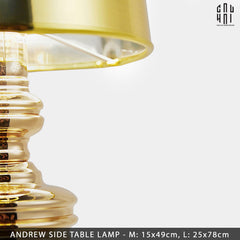 Maison Couture - Đèn Bàn Andrew Iconique Allure Métallique Gold H78-ĐÈN BÀN-CẬU HAI HOME DECOR