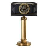 Maison Couture - Đèn Bàn Brasson Signature Medusa Noir 30x30x50 - CẬU HAI HOME DECOR