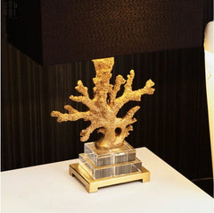 Maison Couture - Đèn Bàn Gilded Coral Side Table Lamp H62-CẬU HAI HOME DECOR