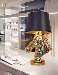 Maison Couture - Đèn Ngủ Bàn Golden Pegasus Allure Équestre Side Table Lamp 42x78-CẬU HAI HOME DECOR