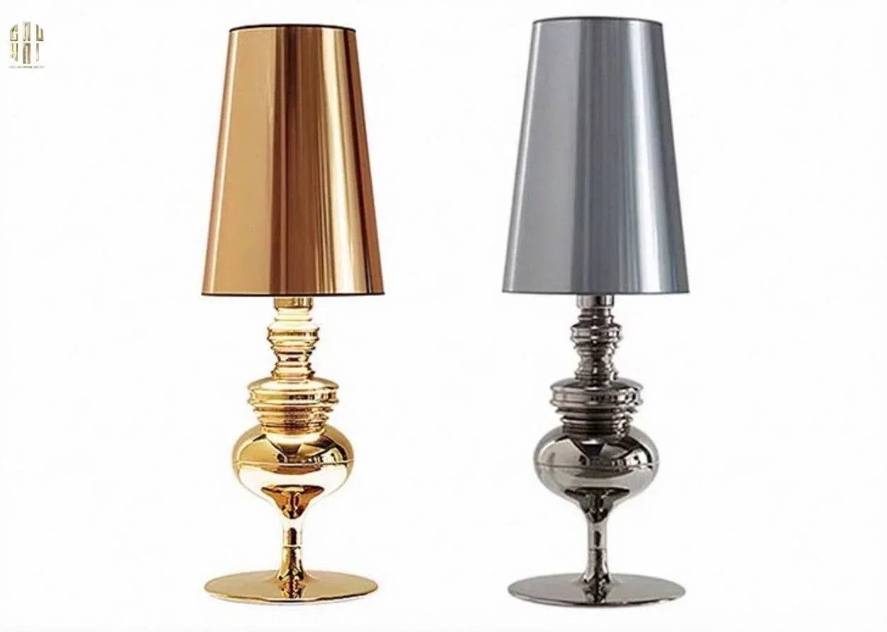 Maison Couture - Đèn Ngủ Để Bàn Andrew Platinum Side Table Lamp H78-ĐÈN BÀN-CẬU HAI HOME DECOR