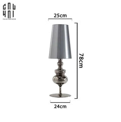 Maison Couture - Đèn Ngủ Để Bàn Andrew Platinum Side Table Lamp H78-ĐÈN BÀN-CẬU HAI HOME DECOR