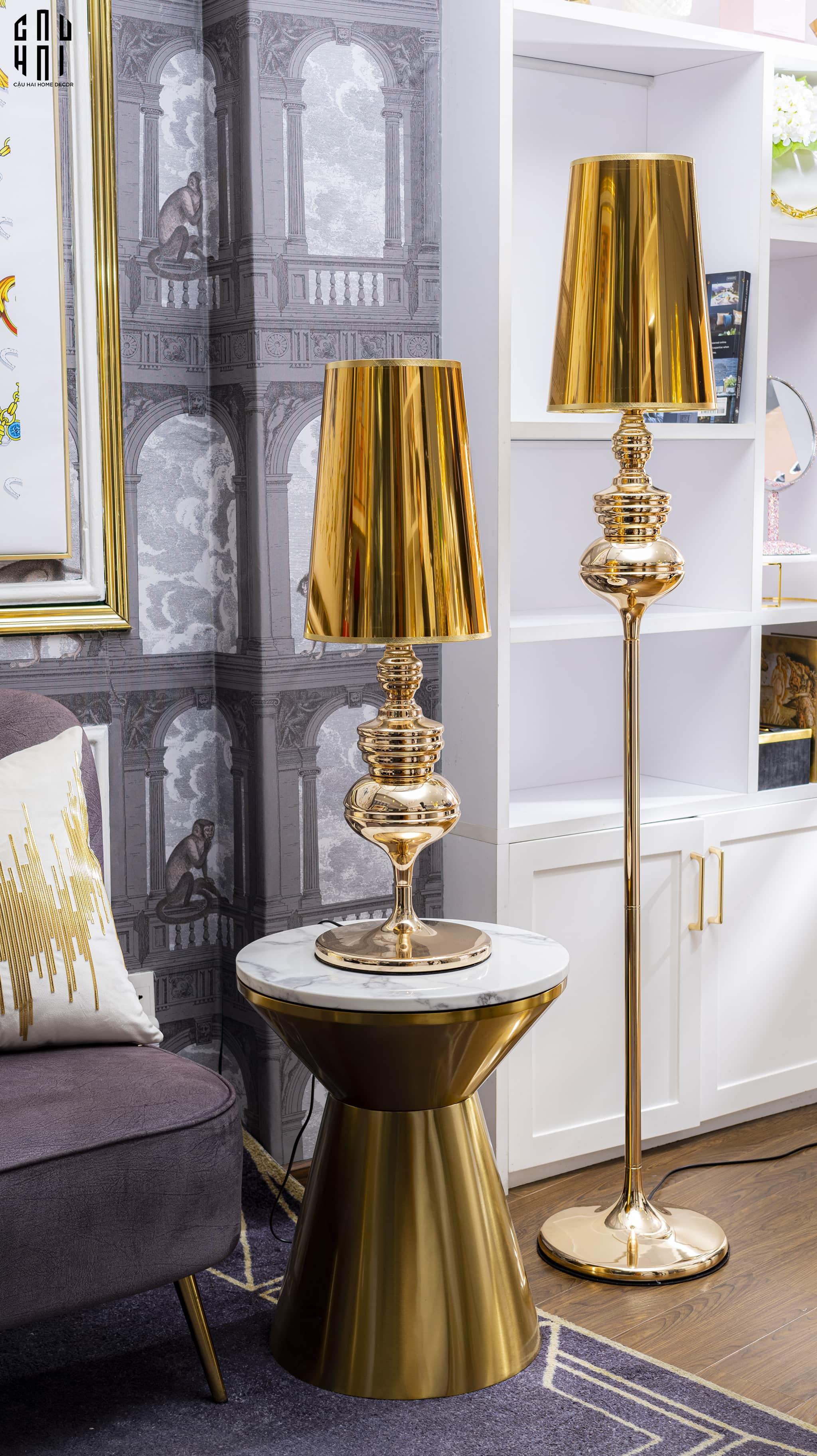 Maison Couture - Đèn Sàn Iconique Astral Andrew H164 - Métallique Gold Floor Lamp-CẬU HAI HOME DECOR