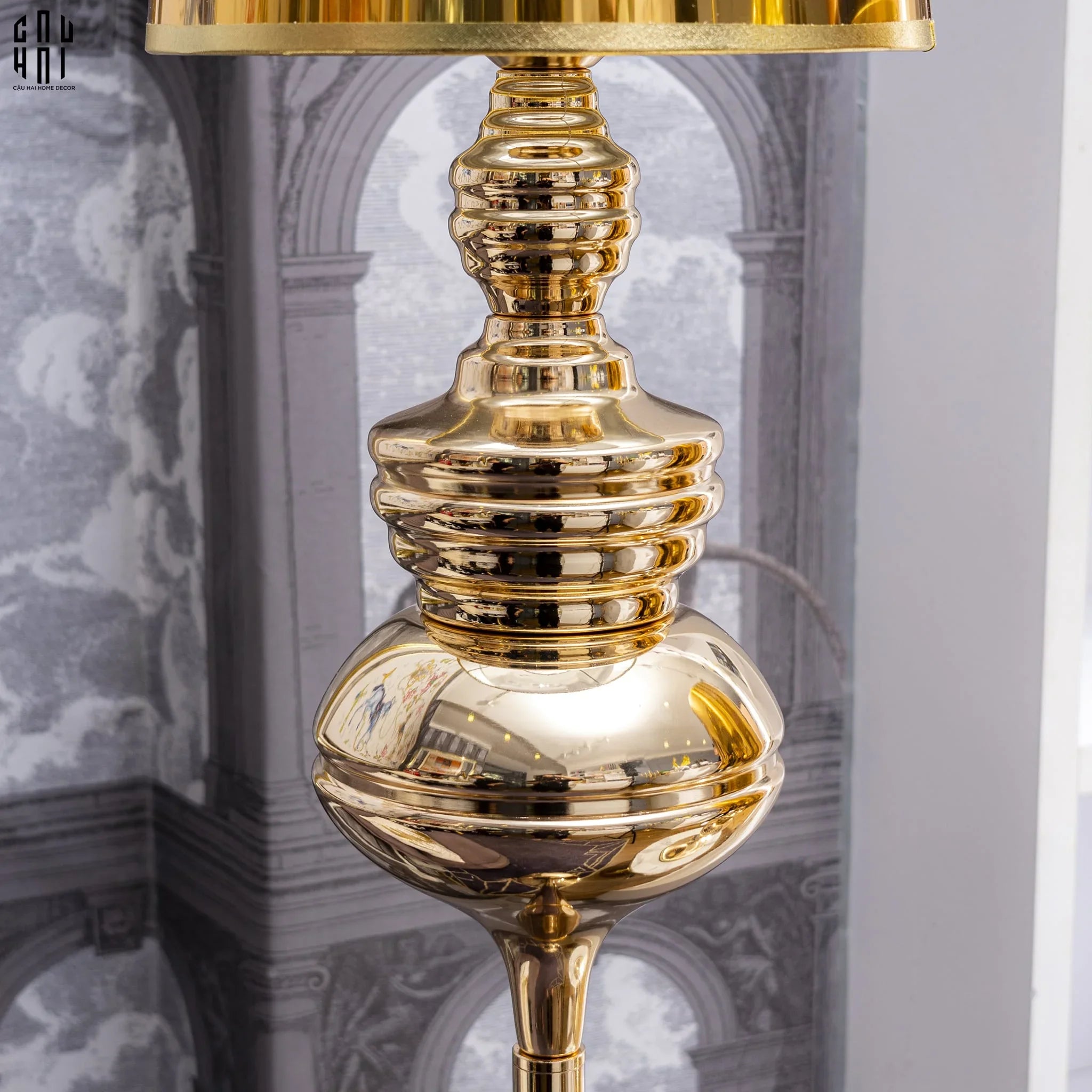 Maison Couture - Đèn Sàn Iconique Astral Andrew H164 - Métallique Gold Floor Lamp-CẬU HAI HOME DECOR