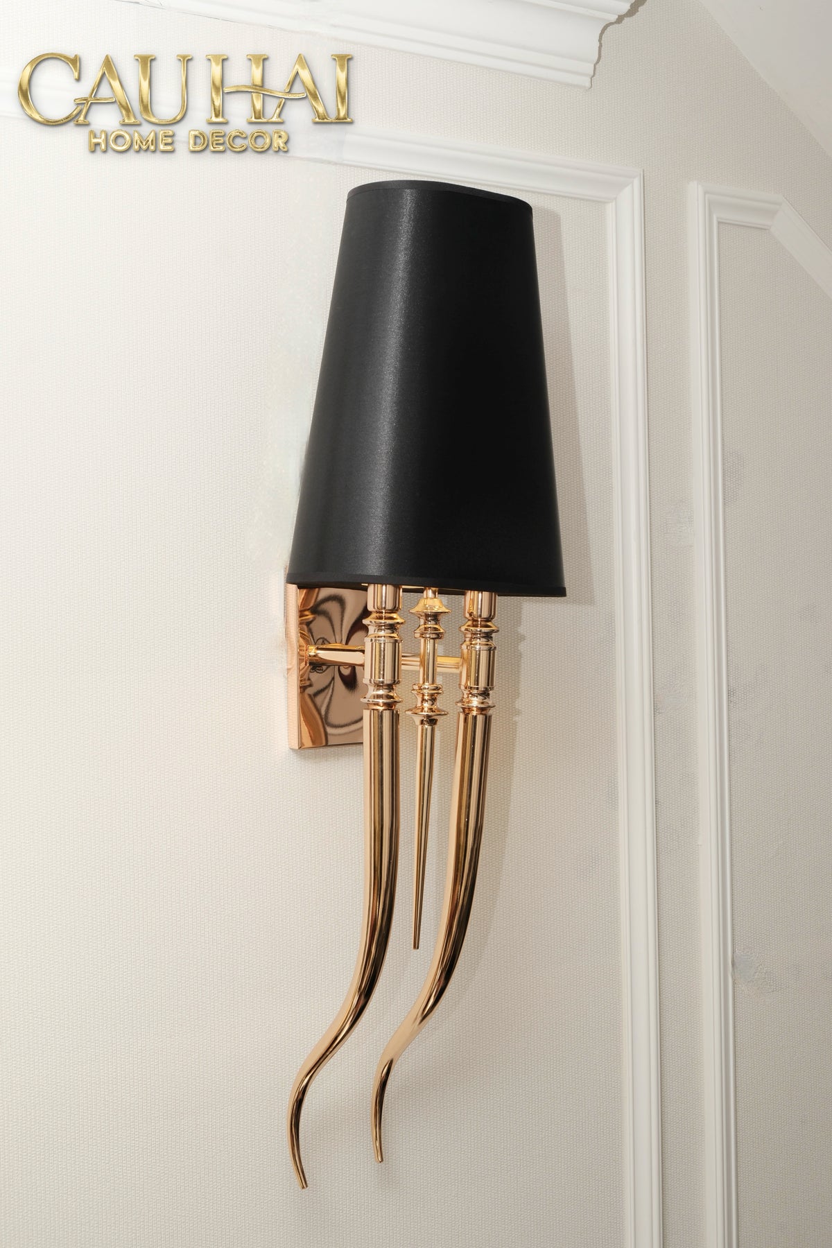 Maison Couture - Đèn Tường Palazzo Oro Noire H65-ĐÈN TRANG TRÍ-CẬU HAI HOME DECOR