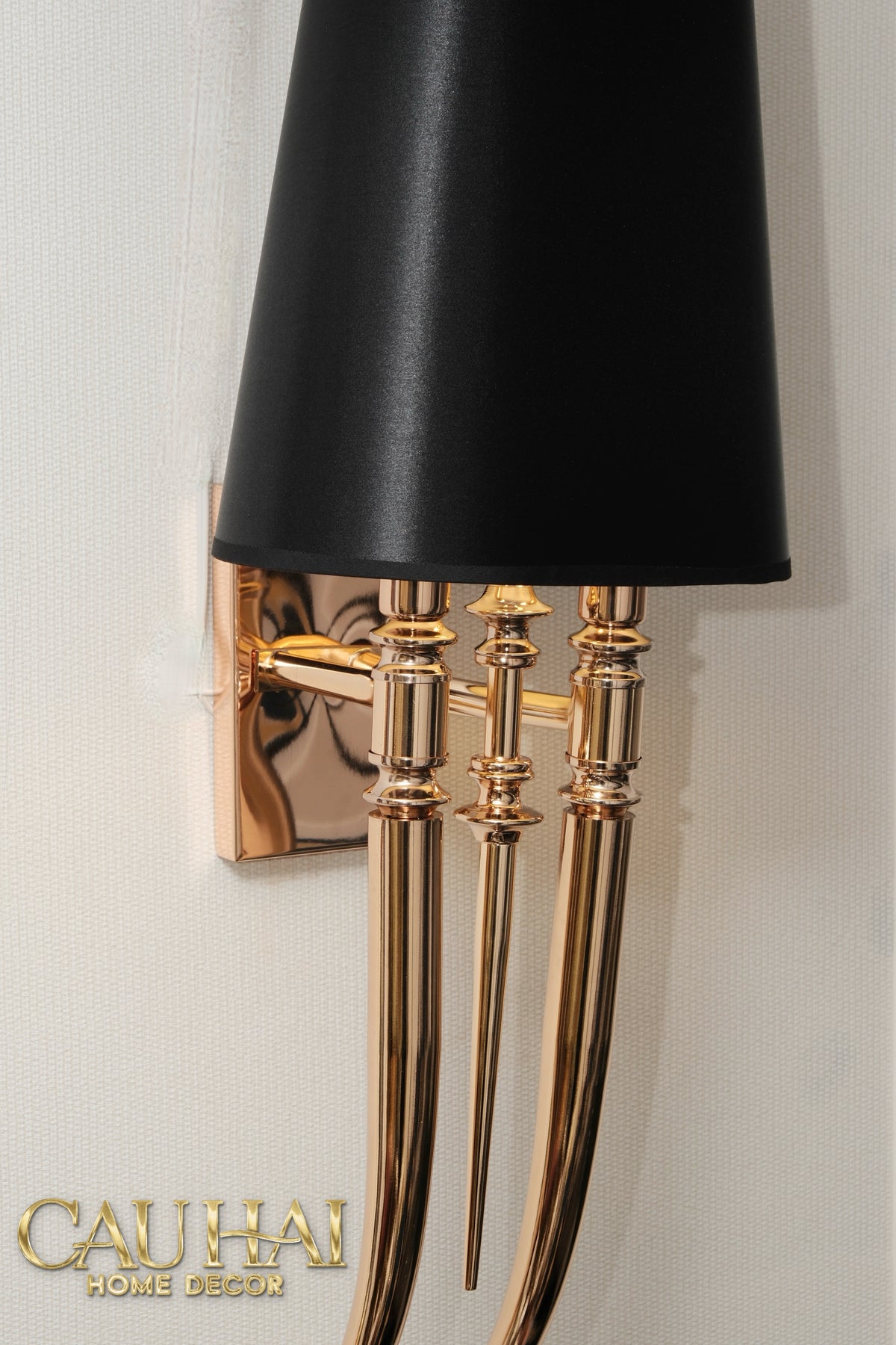 Maison Couture - Đèn Tường Palazzo Oro Noire H65-ĐÈN TRANG TRÍ-CẬU HAI HOME DECOR
