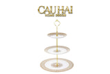 Maison Couture - Đĩa 3 Tầng Helios Étagère Mosaïque H – Trois Niveaux-SET CHÉN DĨA-CẬU HAI HOME DECOR
