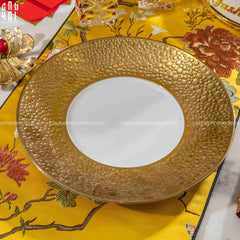Maison Couture - Đĩa Lót Golden Bubble Dinner 31 - Ss25-CẬU HAI HOME DECOR