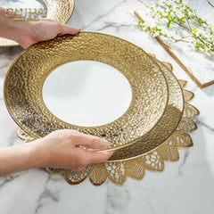 Maison Couture - Đĩa Lót Golden Bubble Dinner 31 - Ss25-CẬU HAI HOME DECOR