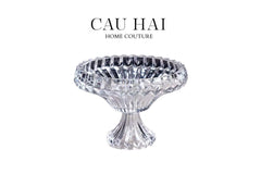 Maison Couture - Đĩa Trái Cây Pha Lê Lumière Couronne Cristalleries Fruit Bowl 22x30-CẬU HAI HOME DECOR