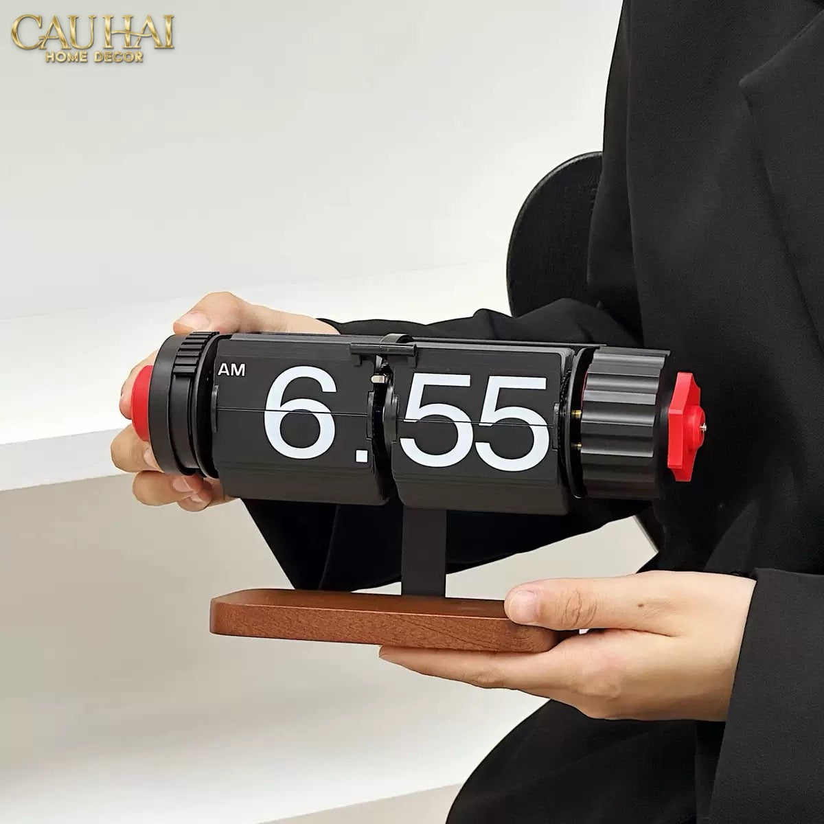 Maison Couture - Đồng Hồ Flip Timepiece Savoir Clock - CẬU HAI HOME DECOR