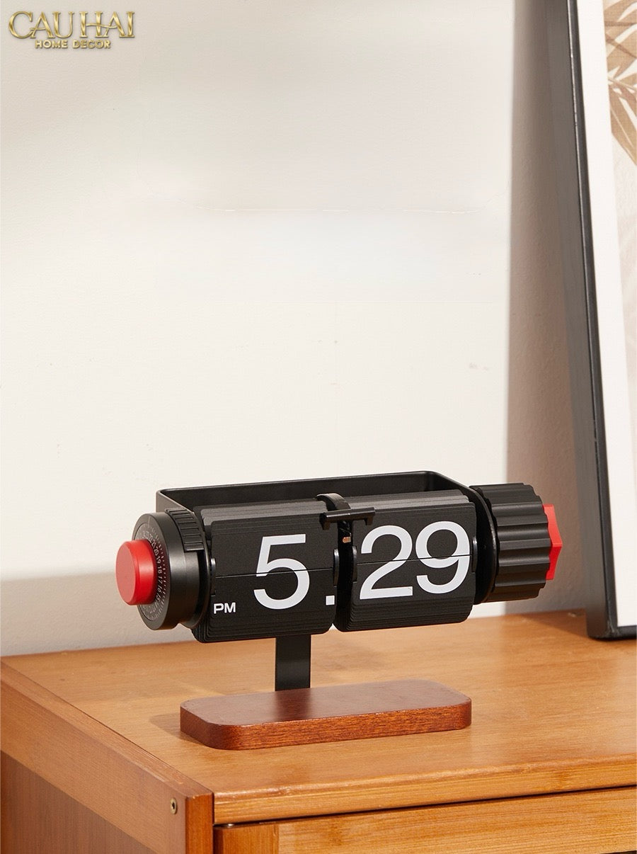 Maison Couture - Đồng Hồ Flip Timepiece Savoir Clock - CẬU HAI HOME DECOR