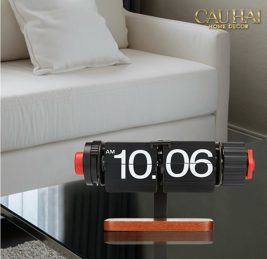 Maison Couture - Đồng Hồ Flip Timepiece Savoir Clock - CẬU HAI HOME DECOR