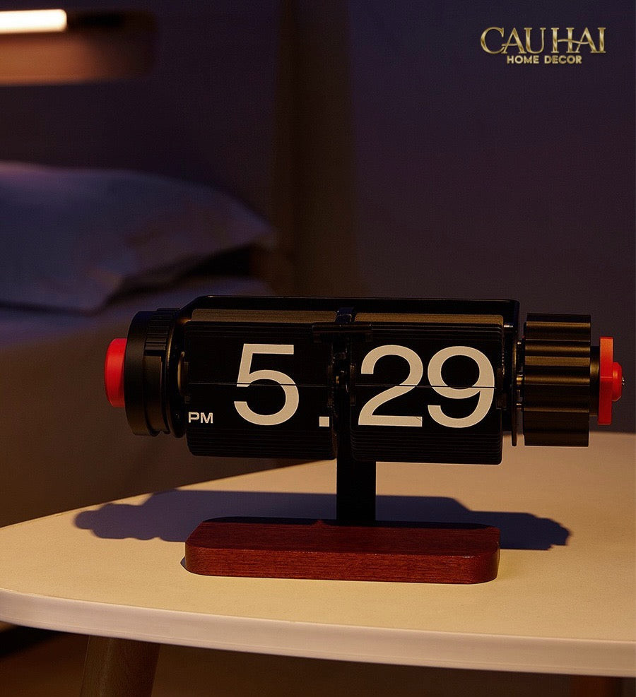 Maison Couture - Đồng Hồ Flip Timepiece Savoir Clock - CẬU HAI HOME DECOR