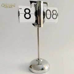Maison Couture - Đồng Hồ Lật Chân Cao Highclass Flip Clock Retro Blanc 21x40/60-CẬU HAI HOME DECOR