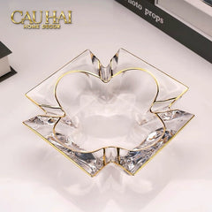 Maison Couture - Gạt Tàn Pha Lê Cristalleries Clover Lumière Bernard Ashtray D19-CẬU HAI HOME DECOR