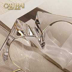 Maison Couture - Gạt Tàn Pha Lê Cristalleries Clover Lumière Bernard Ashtray D19-CẬU HAI HOME DECOR